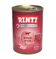 RINTI Singlefleisch Pur Beef - wet dog food - 400g