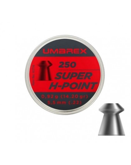 5.5 mm Umarex Super H-Point shot 250 pcs.