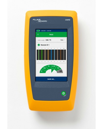 Tester for wiring qualification, diagnostics of network devices LinkIQ