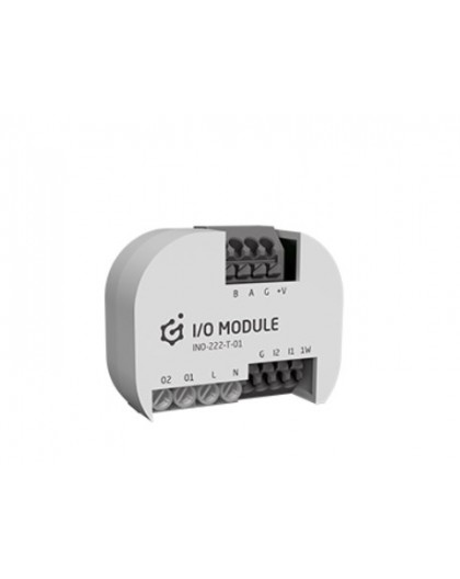 Digital input module (2 inputs) and relay outputs (2 outputs) Grenton / supports 1-wire / flush mount / TF-Bus