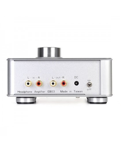 Silverstone SST-EB03S headphone amplifier Silver