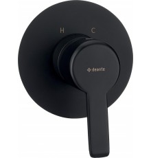 Concealed shower mixer without shower switch