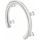 Horseshoe-shaped wall mount