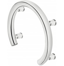 Horseshoe-shaped wall mount