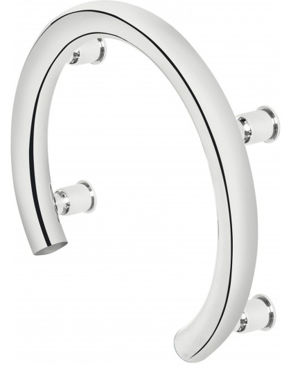 Horseshoe-shaped wall mount