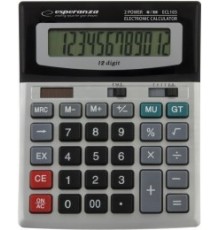 Esperanza ECL103 calculator Desktop Basic Black, Grey