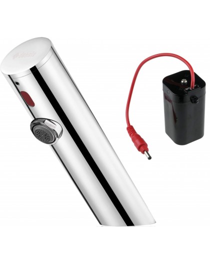 Touchless washbasin mixer without temperature control - 4xAA