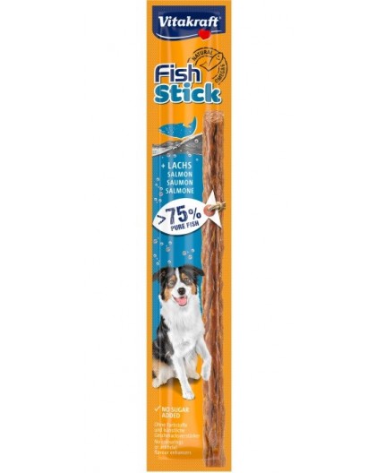 VITAKRAFT Fish Stick Salmon - dog treat - 15 g