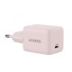 UGREEN X512 20W GAN 1X USB-C POWER ADAPTER - PINK