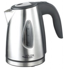Adler AD 1203 electric kettle 1 L Silver 1630 W