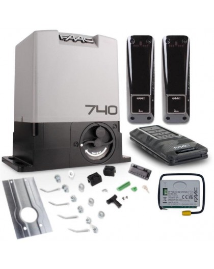 Delta 2 Set - FAAC 740 for 500kg sliding gates