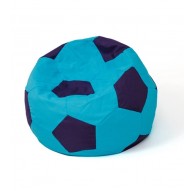 Soccer Sako bag pouffe green-grey L 80 cm