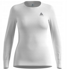 Odlo BL TOP crew neck l/s ACTIVE WARM ECO women's T-shirt, size M, white
