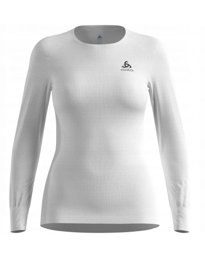 Odlo BL TOP crew neck l/s ACTIVE WARM ECO women's T-shirt, size M, white