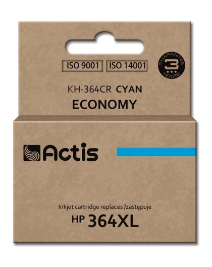 Actis KH-364CR Ink (replacement for HP 364XL CB323EE Standard 12 ml cyan)