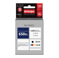 Activejet AH-M650RX Ink (replacement for HP 650 CZ101AE/CZ102AE Premium 1 x 20 ml, 1 x 21 ml 1110 pages, black, color)