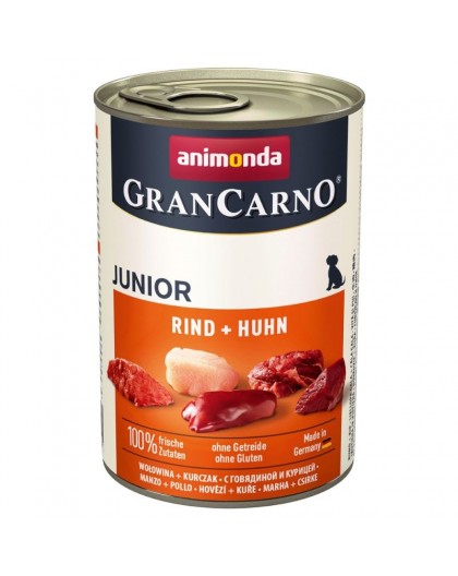 ANIMONDA GranCarno Junior Beef and chicken - wet dog food - 400g