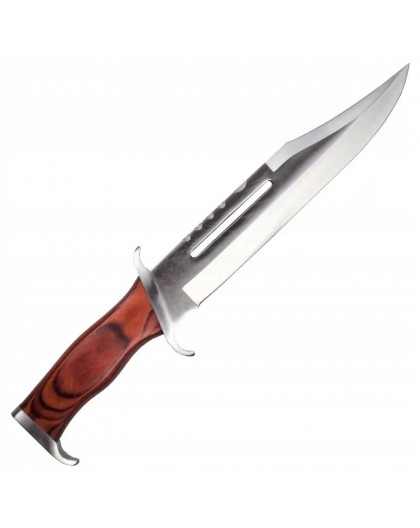 Cinema Classic CC-H3 Rambo III knife with leather sheath, 425 mm