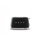 Smeg 50's Style Toaster TSF01BLEU Black