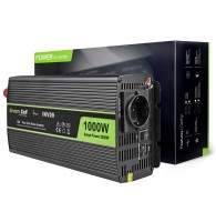 Green Cell INV09 power adapter/inverter Auto 1000 W Black