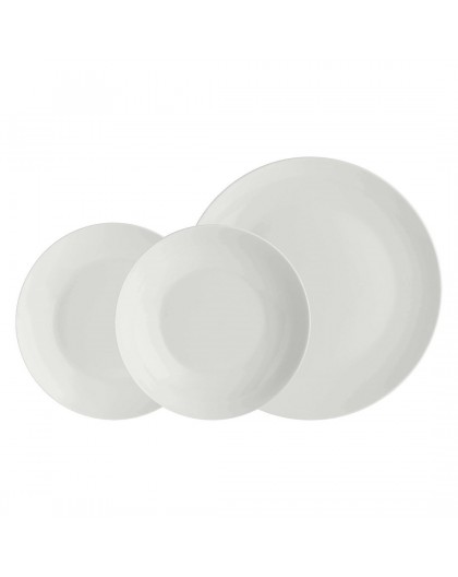 Essenziale 12-piece plate set