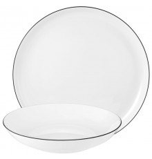 Seltmann Weiden Lido Round Porcelain White 12 pc(s)