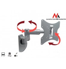 TV Wall Mount Bracket LCD LED Plasma 23-42'' up to 30kg max vesa 200x200 Silver