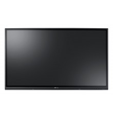 AG Neovo IFP-6503 Interaktiivne lamepaneel 163,8 cm (64,5") LCD 400 cd/m² 4K Ultra HD Must Puutetundlik ekraan Sisseehitatud pro