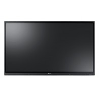 AG Neovo IFP-6503 Interaktiivne lamepaneel 163,8 cm (64,5") LCD 400 cd/m² 4K Ultra HD Must Puutetundlik ekraan Sisseehitatud pro