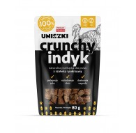 UNISZKI Krõbe kalkun salvei ja nõgesega - Koerakuubikud - 80g