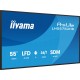 iiyama 55" 4K UHD Professional Digital Signage 24/7 display featuring Android OS, FailOver and Intel® SDM slot