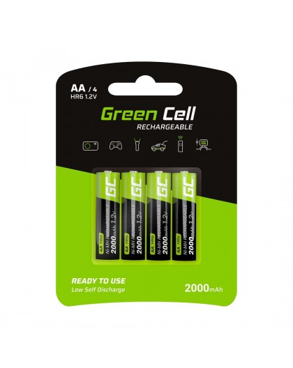 Green Cell GR02 household battery Rechargeable battery AA Nickel-Metal Hydride (NiMH)