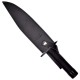 Cinema Classic Rambo I Large knife with leather scabbard CC-H1 360 mm Black