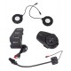 Sena 10S motorcycle intercom 4 channels 1600 m Black