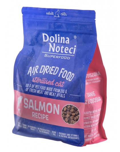 DOLINA NOTECI Superfood Sterilised Salmon - Dry Cat Food - 1 kg