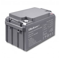 Qoltec Akumulator AGM | 12V | 65Ah | max 780A