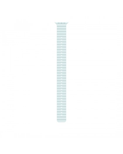 Apple 49mm Ice Blue Ocean Band Extension - Natural Titanium Finish