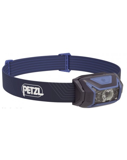 Petzl ACTIK Blue Headband flashlight LED