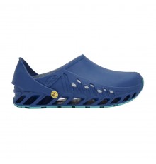 Scholl Evoflex - unisex clogs navy blue, size 38