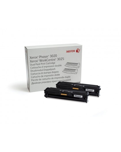 Xerox 106R03048 toner cartridge 2 pc(s) Original Black