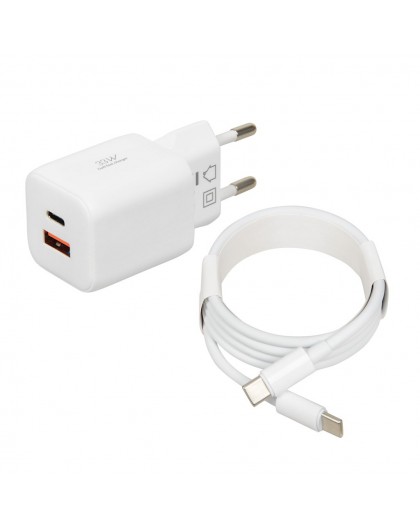 iBOX C-42 GaN PD33W Wall charger, White