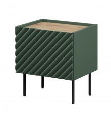 ONDA bedside table 2 pcs. 50x40x54 Green