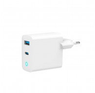 Gembird TA-UC-PDQC45L-W-01 mobile device charger Universal White AC Fast charging Indoor
