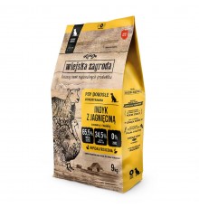 WIEJSKA ZAGRODA Turkey with lamb M - dry dog food - 9kg
