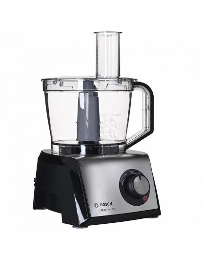 Bosch MC812M865 food processor 1250 W 3.9 L Black, Stainless steel