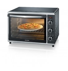 Severin TO 2058 oven 42 L 1800 W Black, Silver