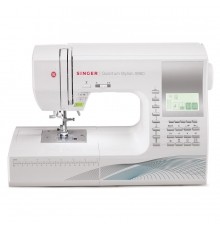 Singer 9960 Quantum Stylist sewing machine, white