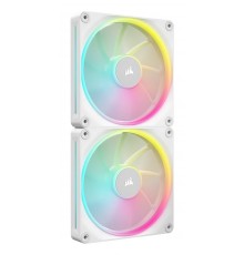 Corsair CO-9051032-WW computer cooling system Computer case Fan 14 cm White 2 pc(s)