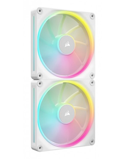 Corsair CO-9051032-WW computer cooling system Computer case Fan 14 cm White 2 pc(s)