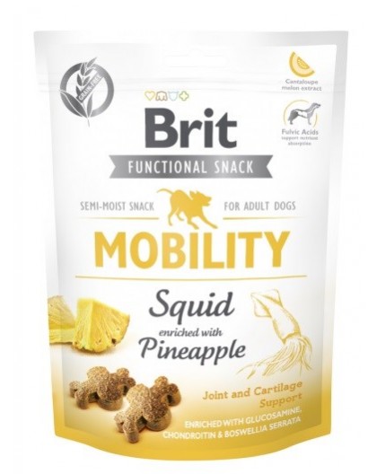 BRIT Functional Snack Mobility Squid - Dog treat - 150g